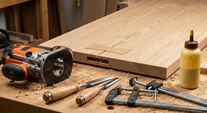 porte bois fissuree reparer durablement