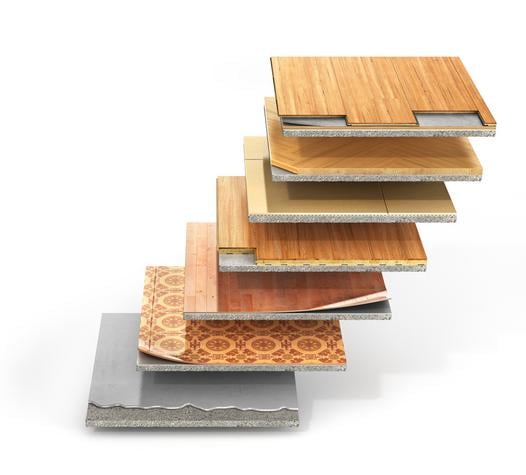 poser sol stratifie lino existant