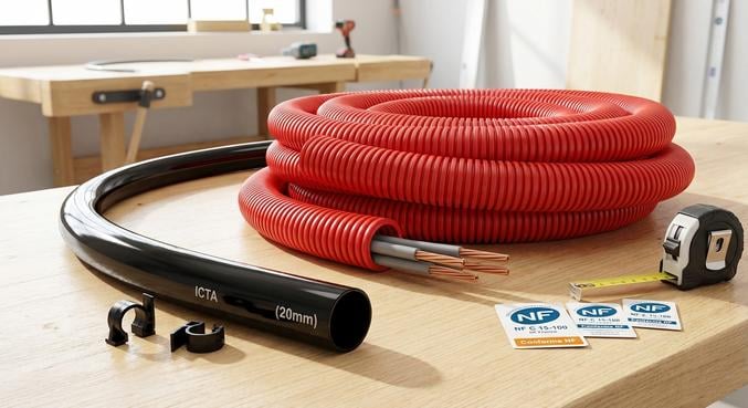 proteger cables electriques exterieurs