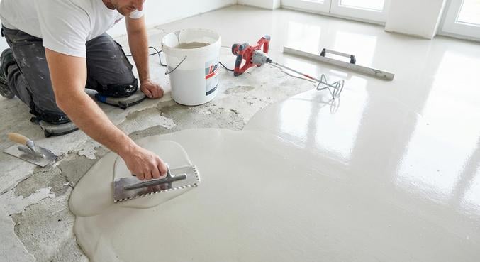 rattraper dalle abimee lino pose stratifie
