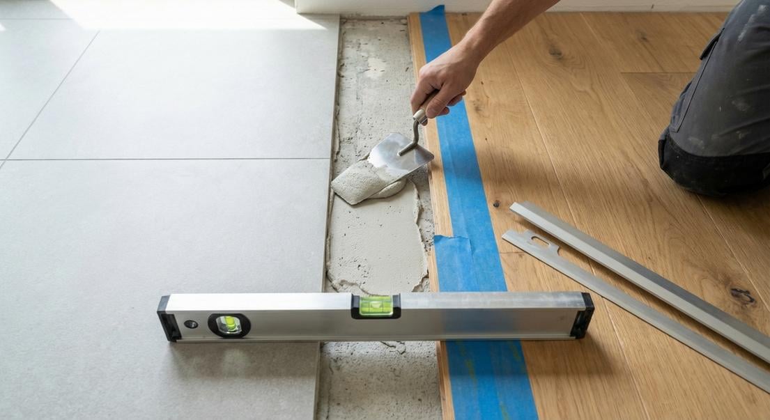 rattraper sol apres suppression cloison