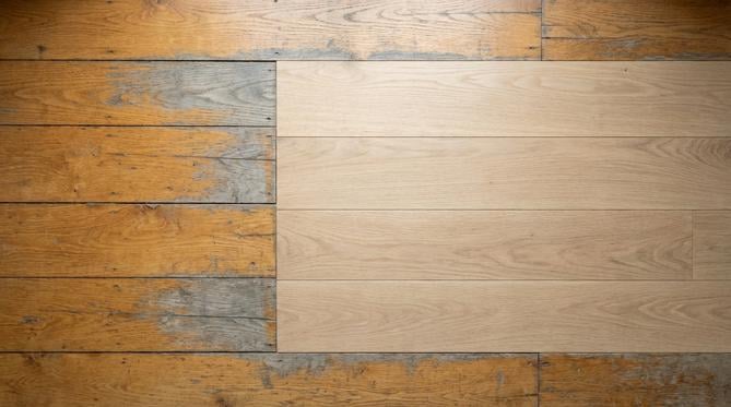 remplacement partiel parquet massif viable