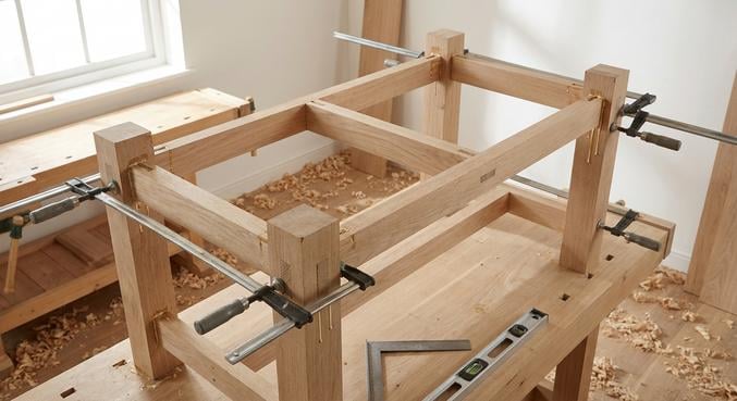 renforcer table bois tangue