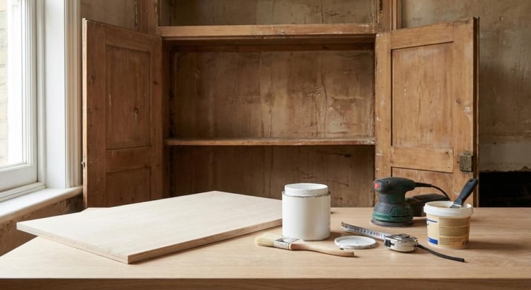 renover isoler placards anciens