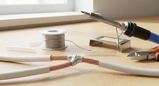 reparer cables electriques solutions bricolees