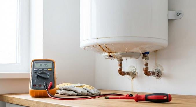 tester remplacer resistance chauffe eau securite
