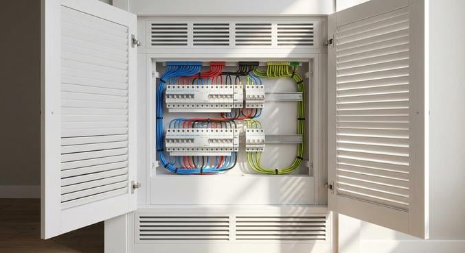 amenager placard electrique securite