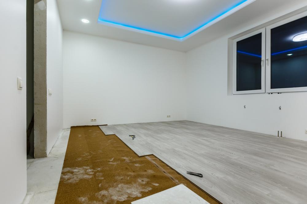 changer sol cuisine peinture pvc beton cire