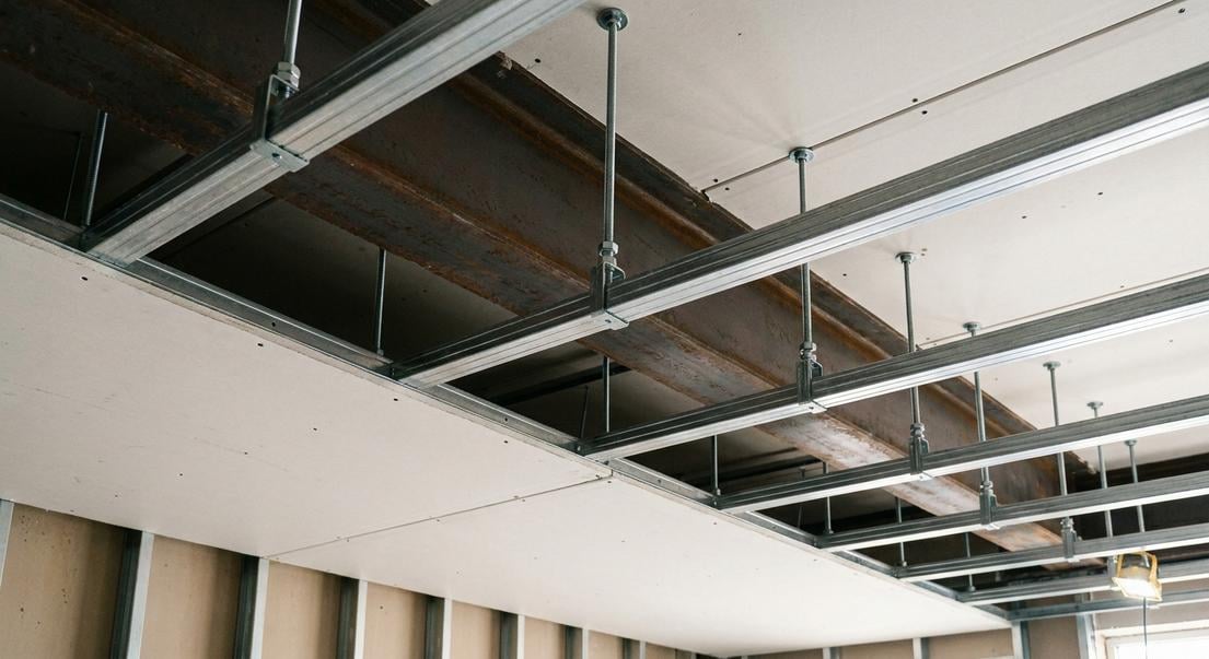 faux plafond poutres ipe hauteur