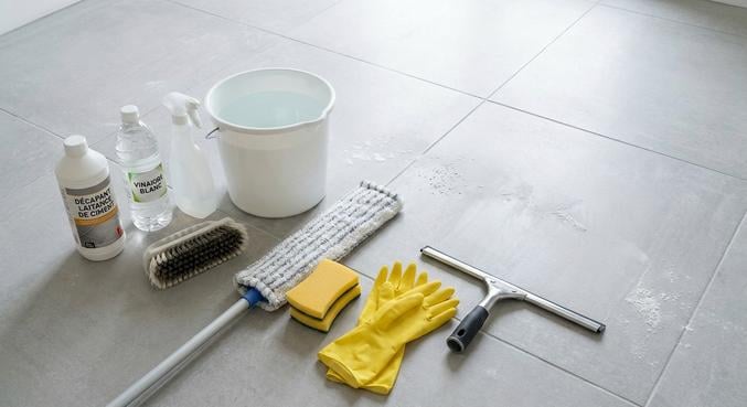 film blanc carrelage apres travaux