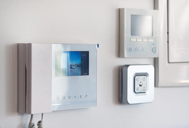 interphone connecte copropriete combine mural