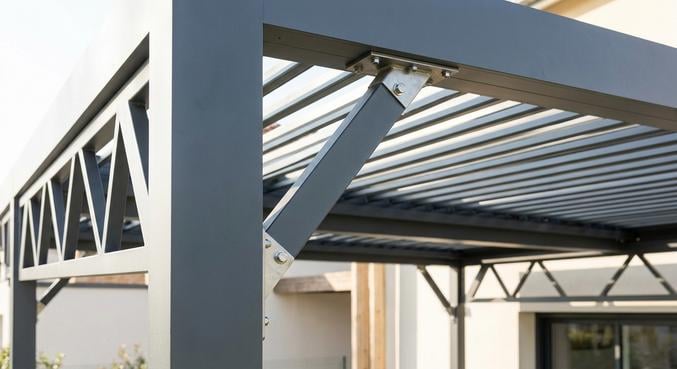pergola bouge vent renforcer structure