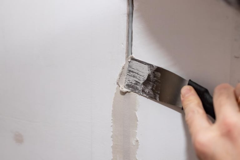plafond murs abimes solutions provisoires