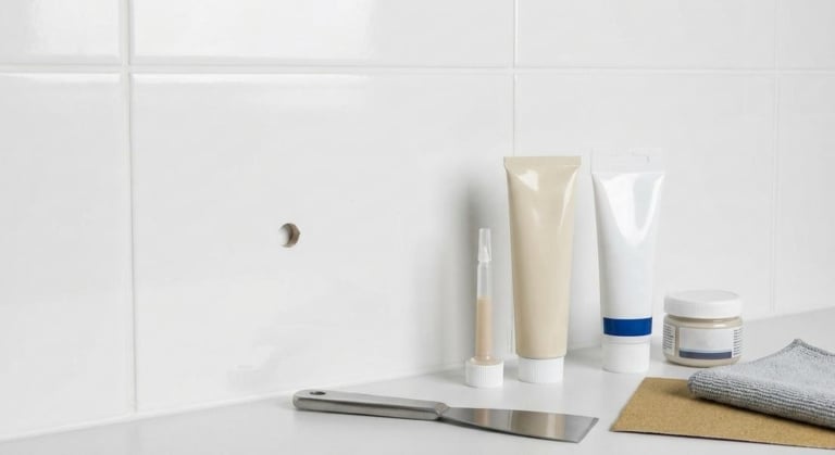 Reboucher des trous dans carrelage mural : solutions esthétiques et durables