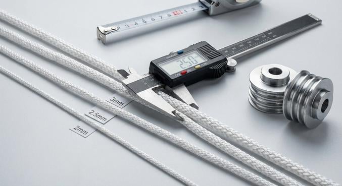remplacer cordelette store diametre matiere