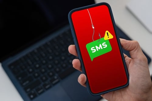 Arnaque par SMS