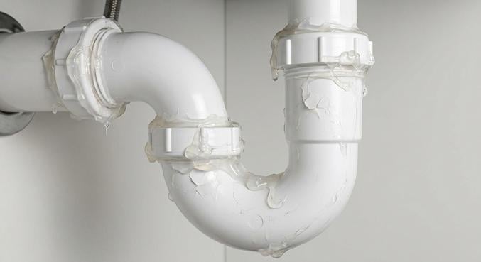 silicone siphon lavabo erreur installation