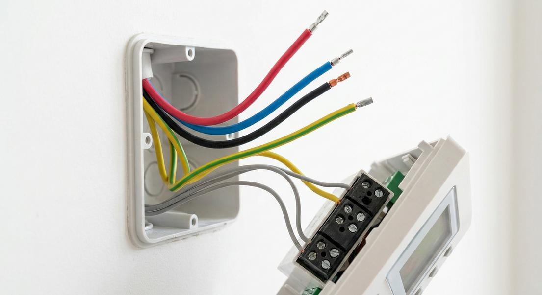 thermostat chauffage sol electrique cablage