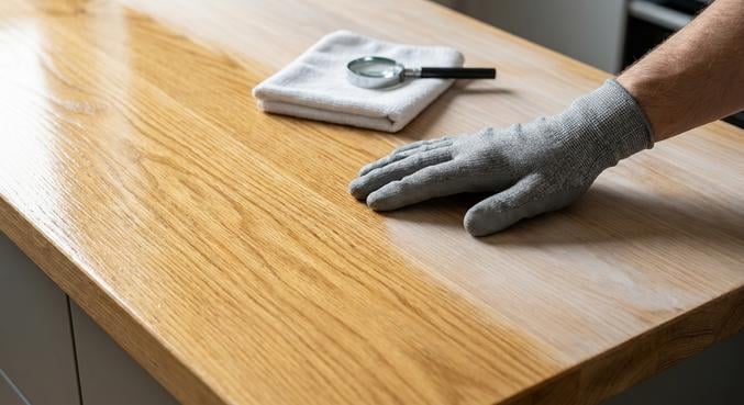vernis blanchit ilot cuisine solutions