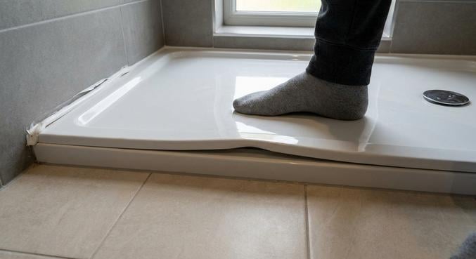 vide receveur douche etancheite durable