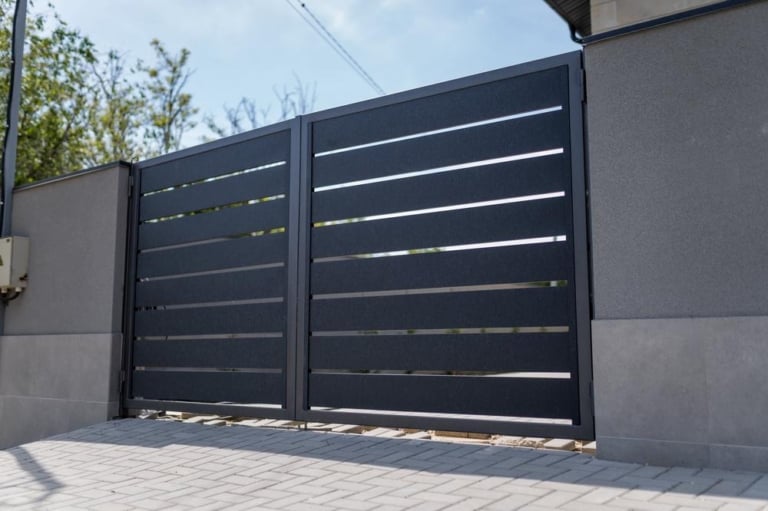 brise vue portail battant solutions affaissement