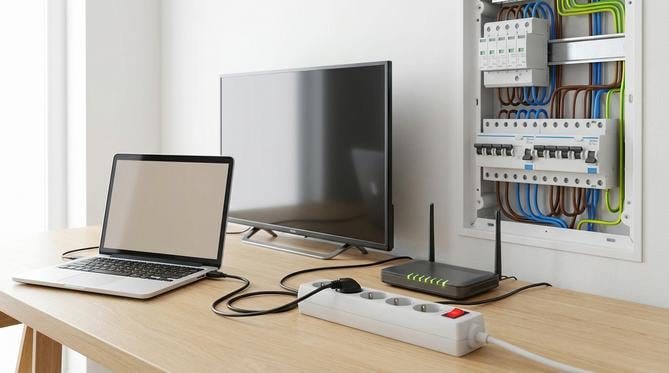 coupure electricite protection logement equipements