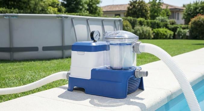 entretenir piscine enfant ete