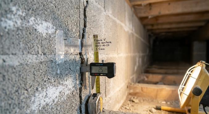 fissure vide sanitaire quand inquieter