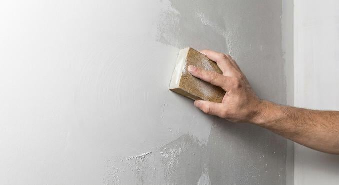 mur abime retrait cadre colle reparer