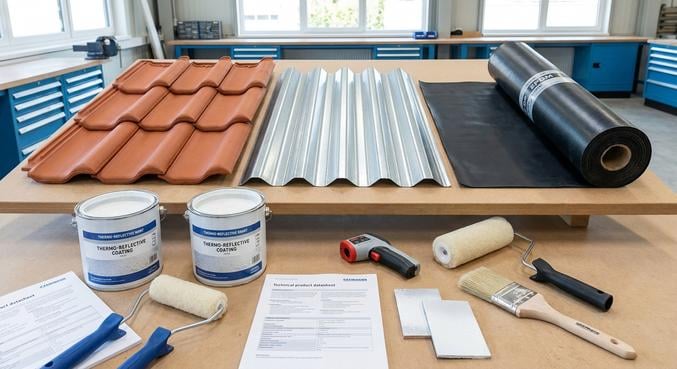 peinture cool roof rafraichir maison toits