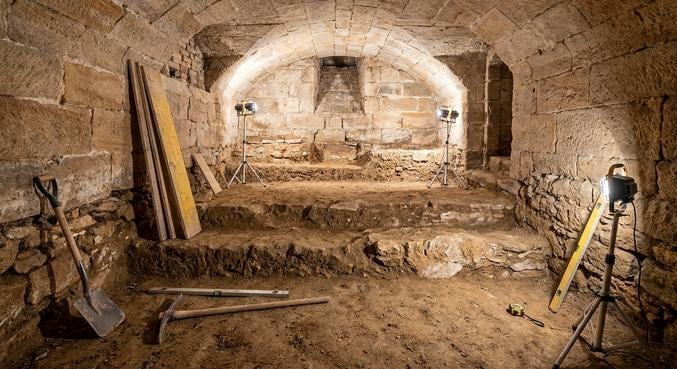 amenager cave terre battue sol humidite stockage