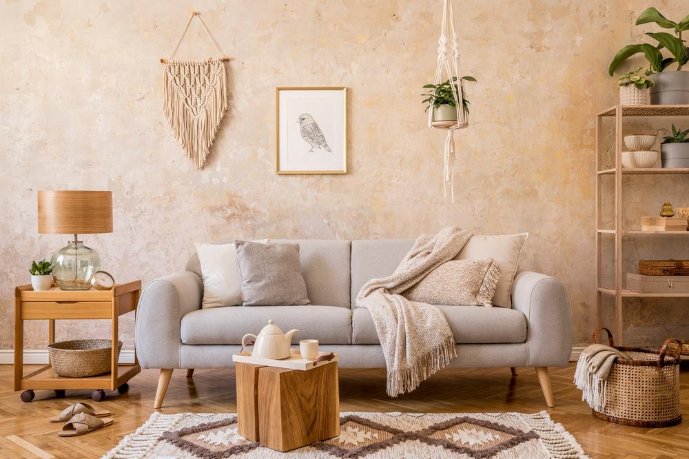 amenager sejour style scandinave cosy