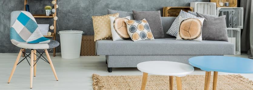 amenager sejour style scandinave cosy
