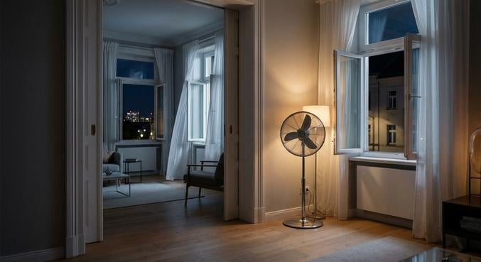 canicule optimiser ventilation nocturne simple ventilateur