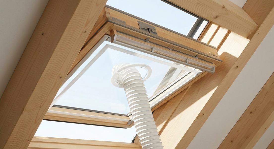 climatisation portable evacuation velux
