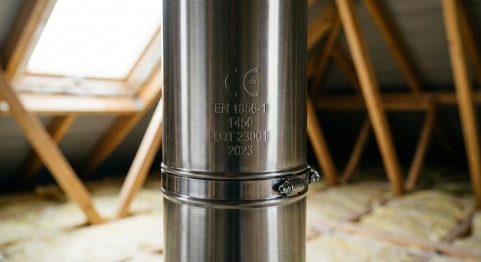 conduit poele granules identifier pgi verifier conformite