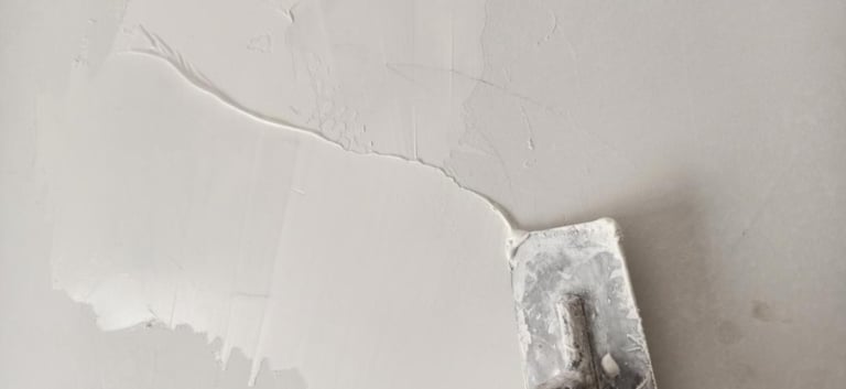 enduit lissage rattraper mur abime