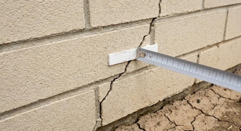 Fissures sur mur et plafond : comment évaluer la gravité avant de réparer