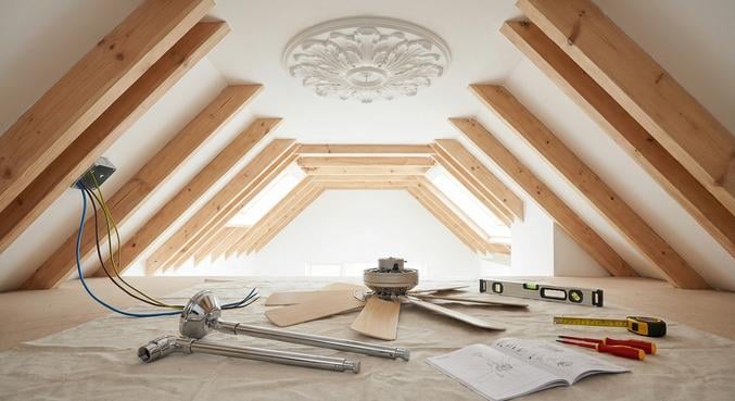 installer ventilateur plafond logement ancien fixations