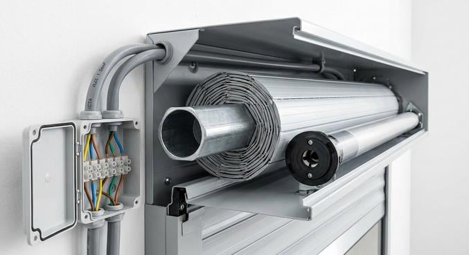 motoriser volet roulant caisson interieur