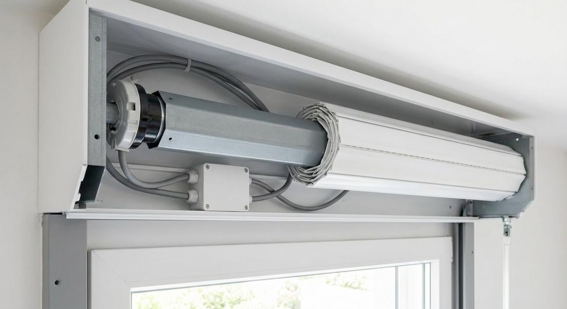 motoriser volet roulant caisson interieur