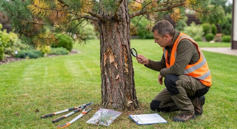 nematode pin risques arbres proteger jardin
