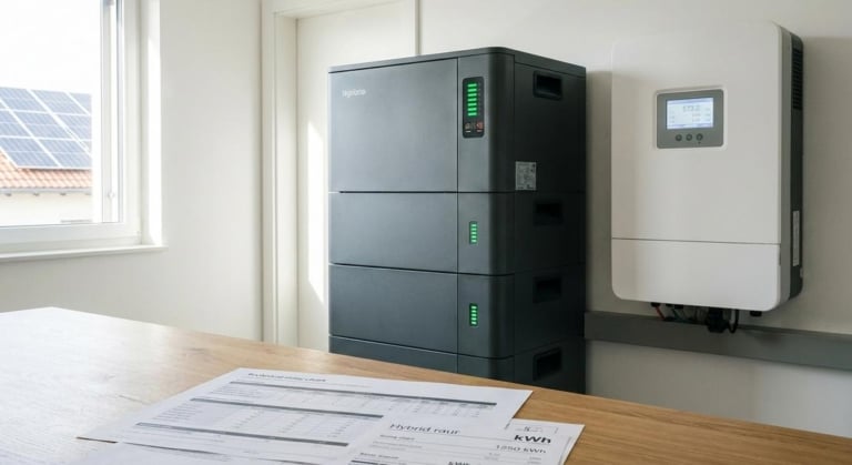 panneaux solaires batterie dimensionner installation