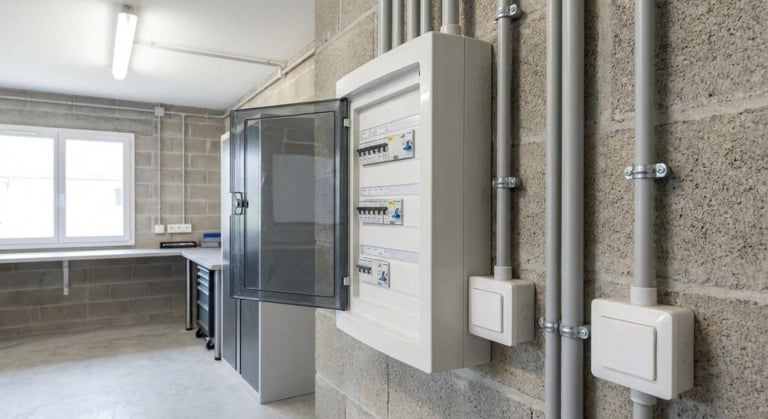 ajouter prises garage verifier circuit disjoncteur