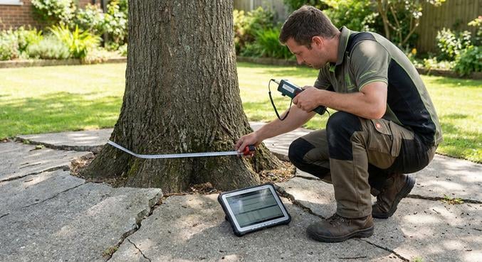 arbre pris dalle beton risques solutions