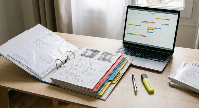 carnet entretien efficace maison