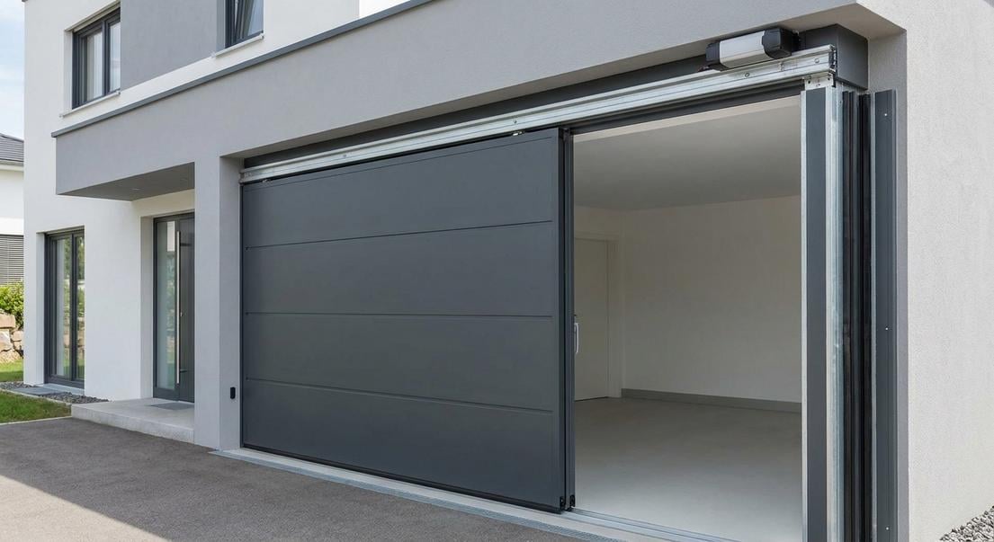 choisir porte garage coulissante motorisee