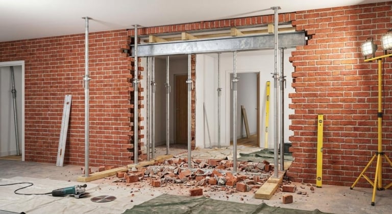 Élargir une porte dans un mur : comment savoir s&rsquo;il est porteur