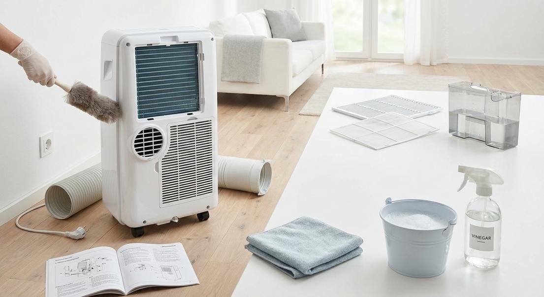 nettoyer climatiseur mobile malodorant