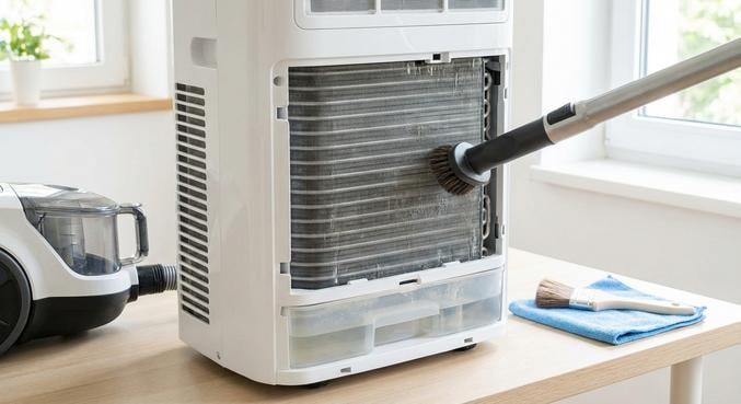 nettoyer climatiseur mobile malodorant